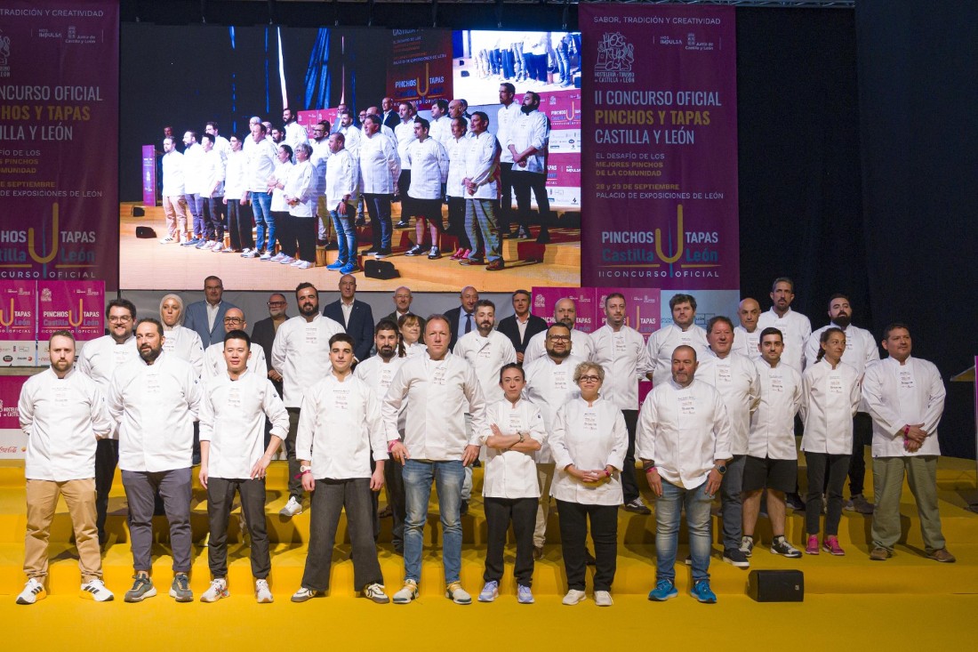 León inaugura el II Concurso de Pinchos y Tapas de Castilla y León
